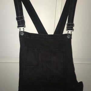 Black overalls